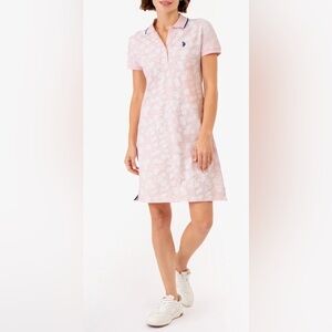 US Polo Assn Tulip Print Polo dress